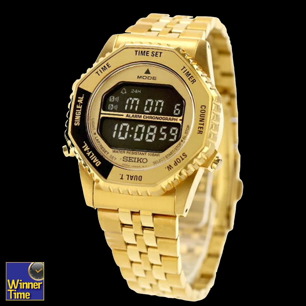 นาฬิกาข้อมือ SEIKO Digital Quartz Rotocall รุ่น HFL003P,HFL003P1,HFL003