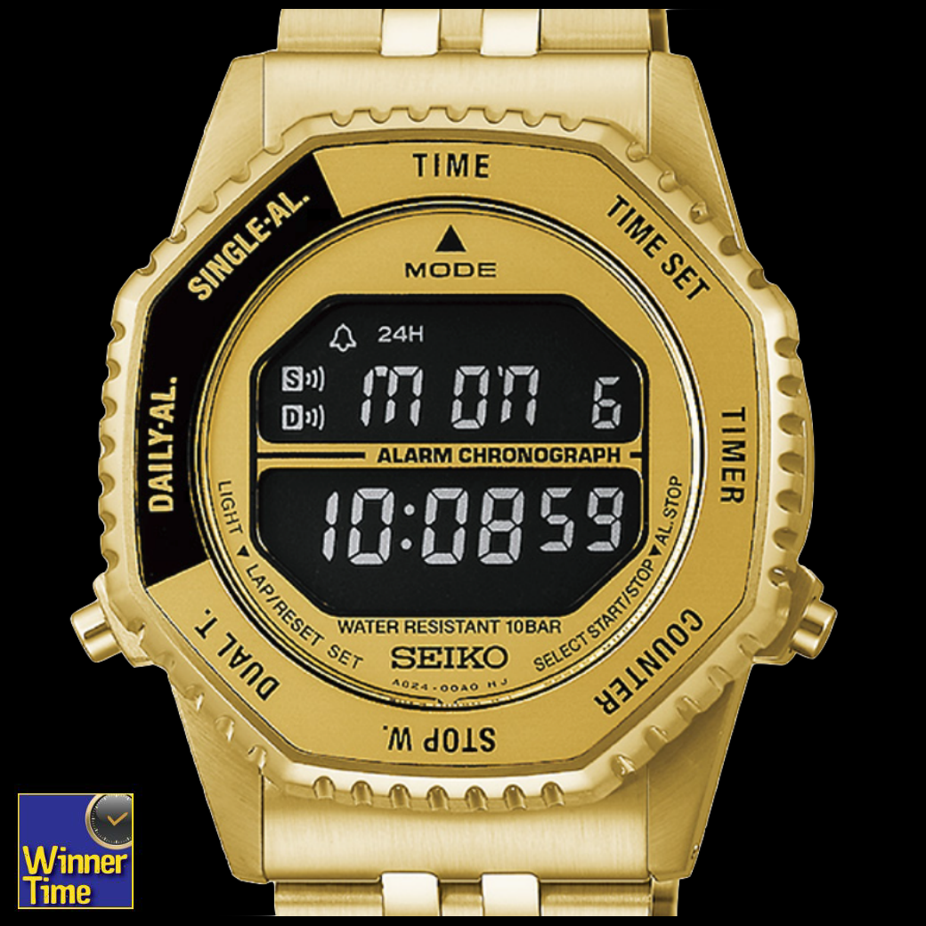 นาฬิกาข้อมือ SEIKO Digital Quartz Rotocall รุ่น HFL003P,HFL003P1,HFL003