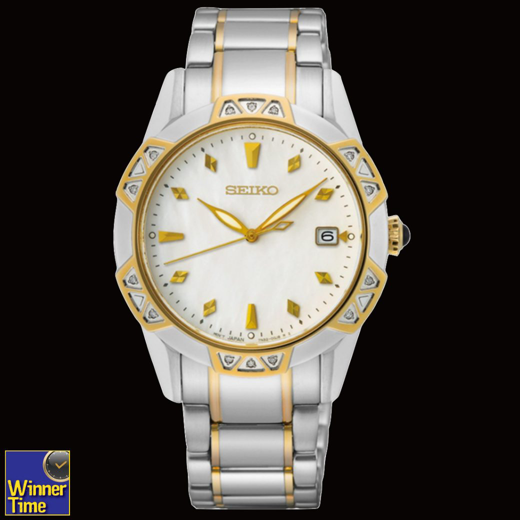 นาฬิกาข้อมือ SEIKO Ladies Quartz รุ่น SKK728P