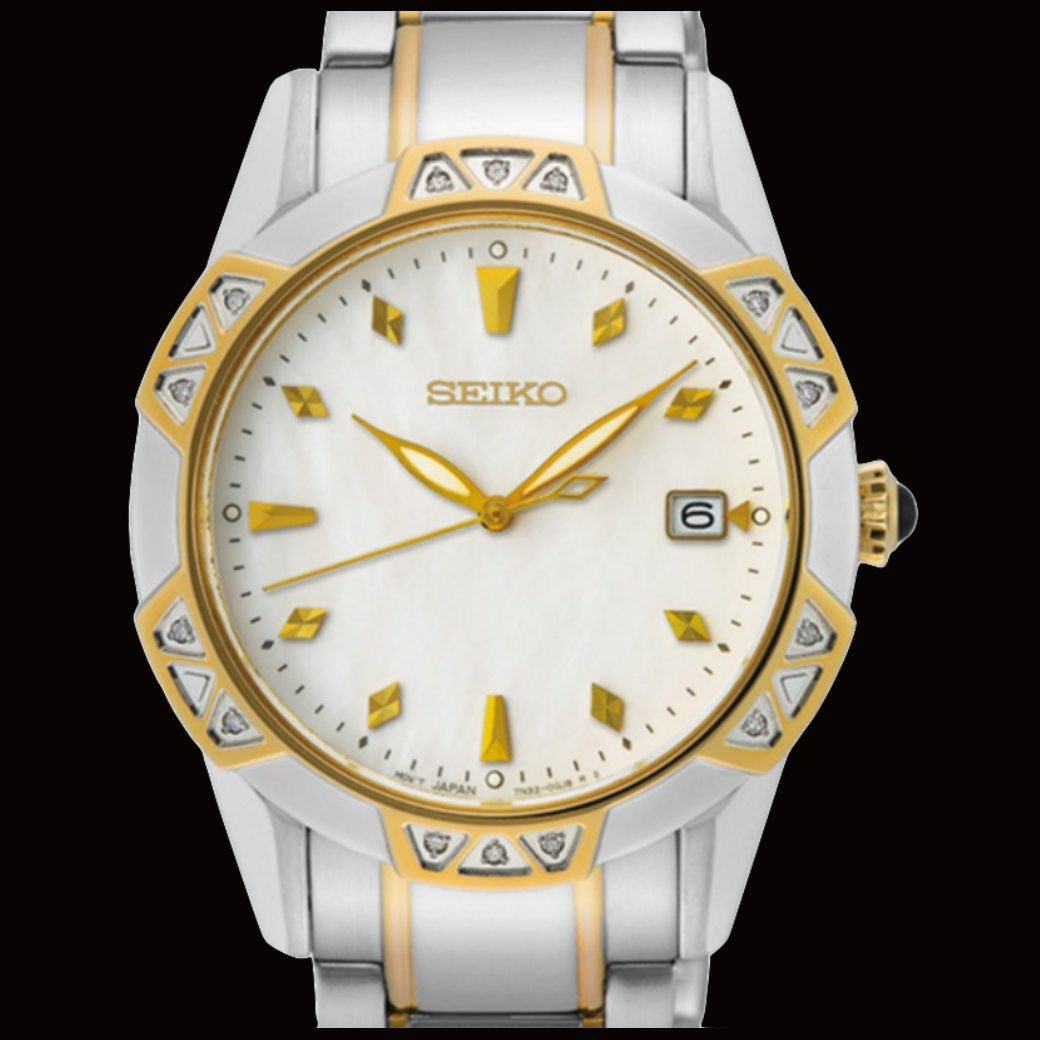 นาฬิกาข้อมือ SEIKO Ladies Quartz รุ่น SKK728P