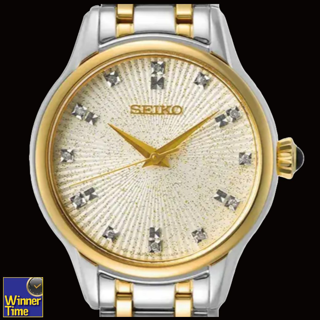 นาฬิกาข้อมือ SEIKO Ladies Quartz รุ่น SRZ550P,SRZ550P1,SRZ550